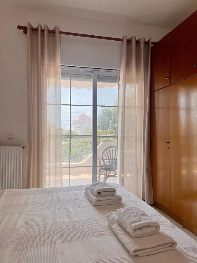 Dimitra House Entire Apartment With Balcony And View Pherrai Экстерьер фото
