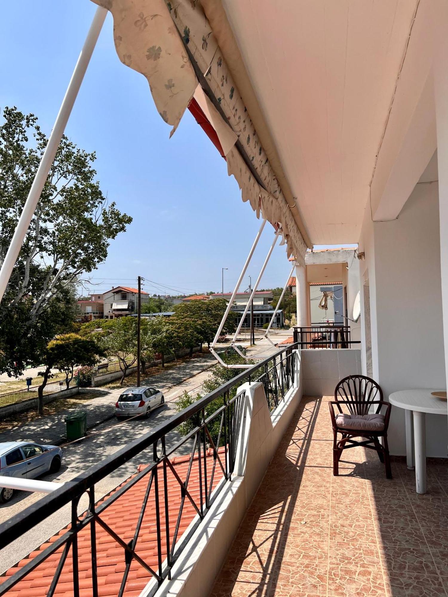Dimitra House Entire Apartment With Balcony And View Pherrai Экстерьер фото